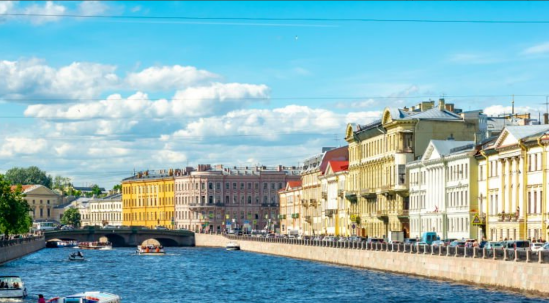 Река Нева и водные каналы